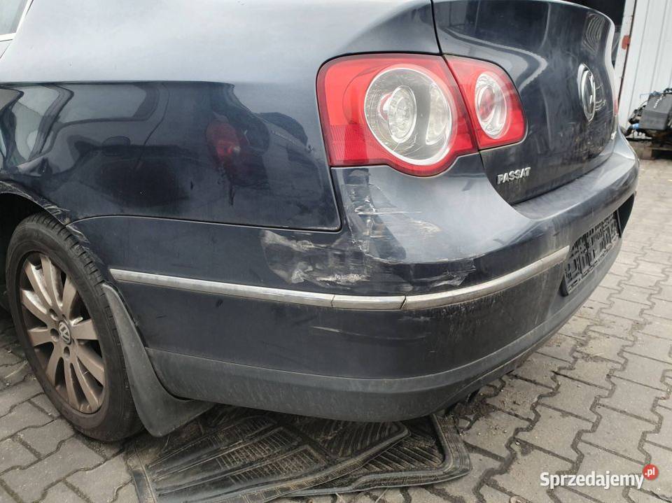 ZDERZAK TYŁ VOLKSWAGEN PASSAT B6 LC5F Lipno sprzedam
