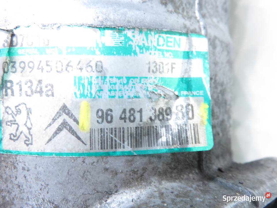 KOMPRESOR KLIMATYZACJI PEUGEOT 407 20 HDi sprzedam