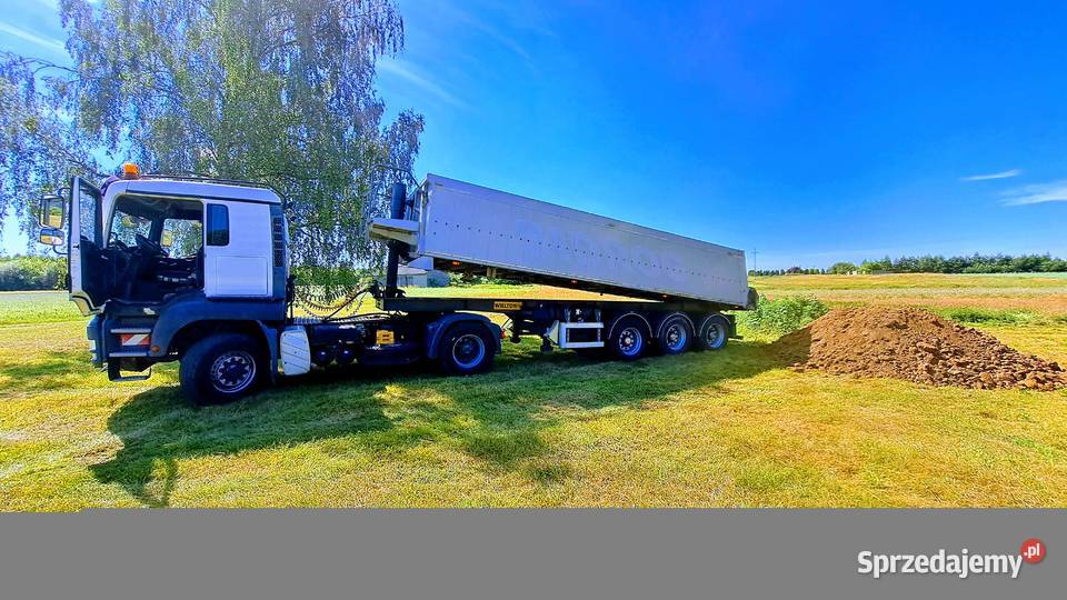 MAN TGA 4X4 hydrodrive naczepa Wielton 26m Kleszczów
