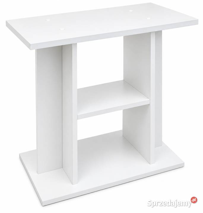 Szafka pod akwarium Drewstyl 81x36x73 biała Akcesoria dla zwierząt Pięczkowo