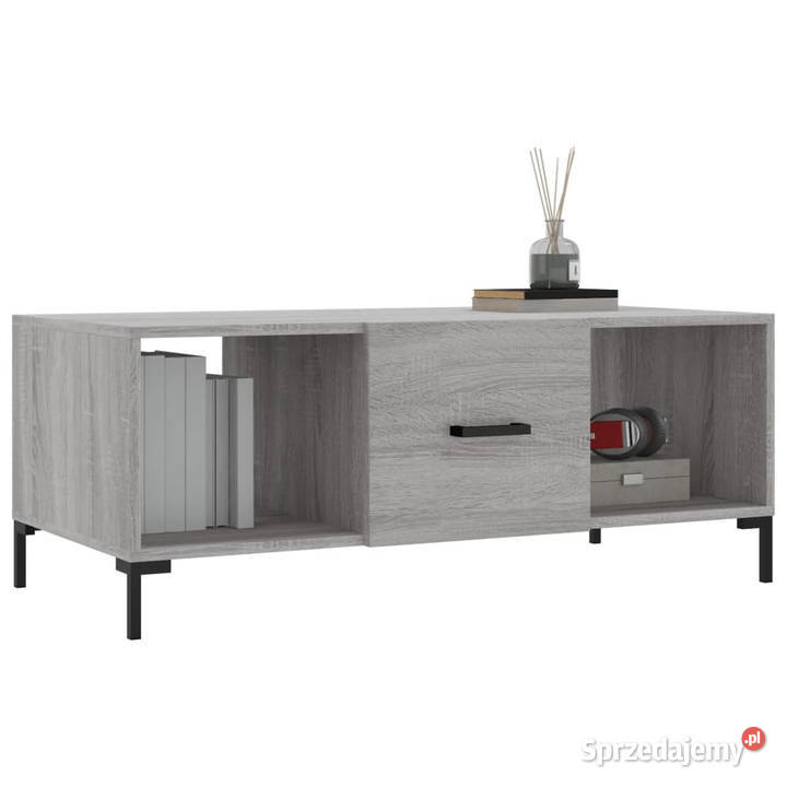 Stolik kawowy szary dąb sonoma 102x50x40 Warszawa