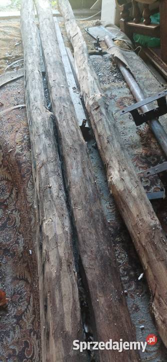 Belki ręcznie ciosane dębowe
