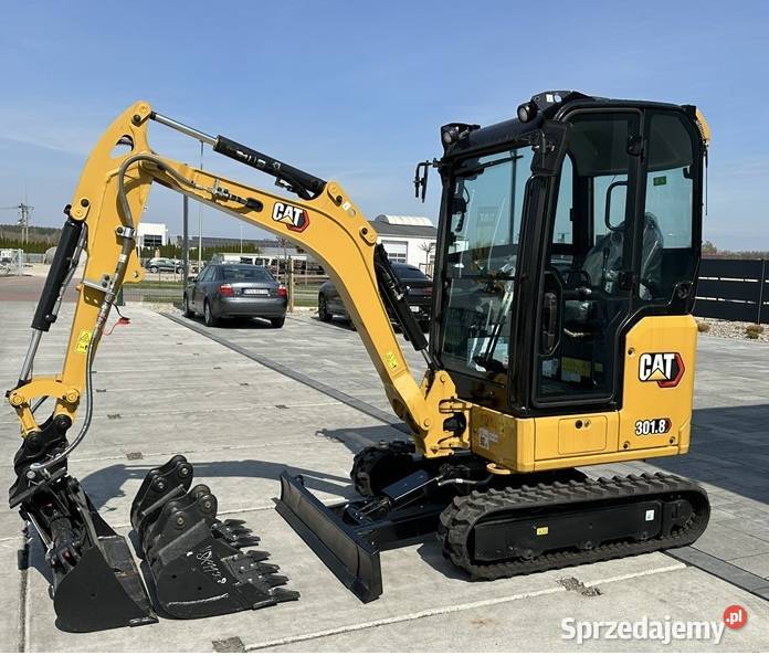 FABRYCZNIE NOWA MINIKOPARKA CATERPILLAR 3018 wielkopolskie Tuliszków