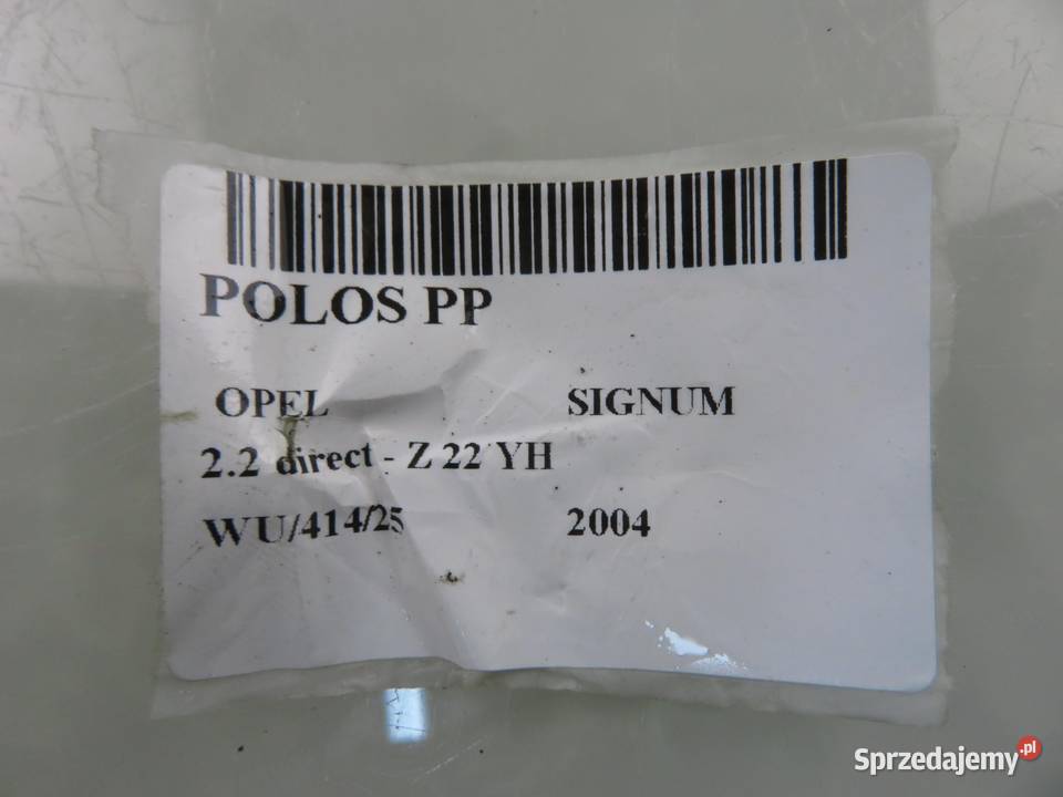 PÓŁOŚ PRAWA OPEL SIGNUM 22 direct sprzedam