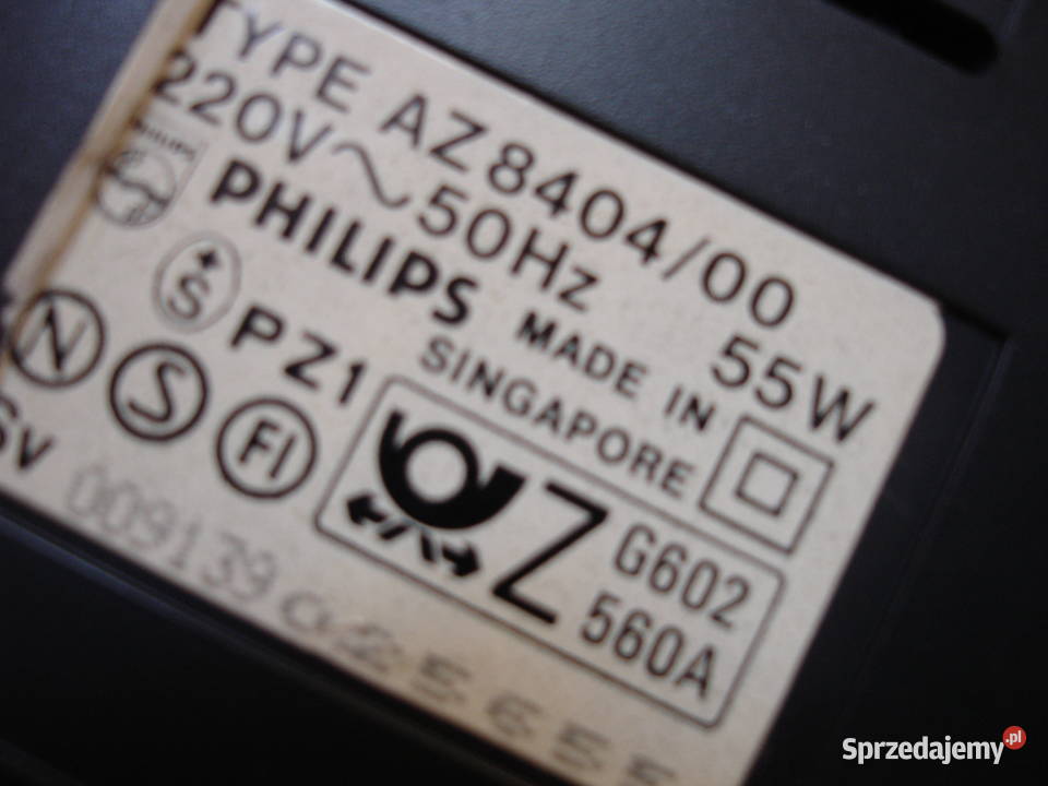 Radiomagnetofon PHILIPS AZ8404 lubuskie Zielona Góra