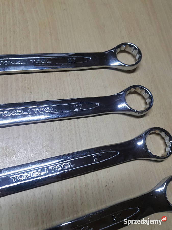 Klucz płasko oczkowy 27 mm stal chromowowanadowa Ręczne Głogowa sprzedam