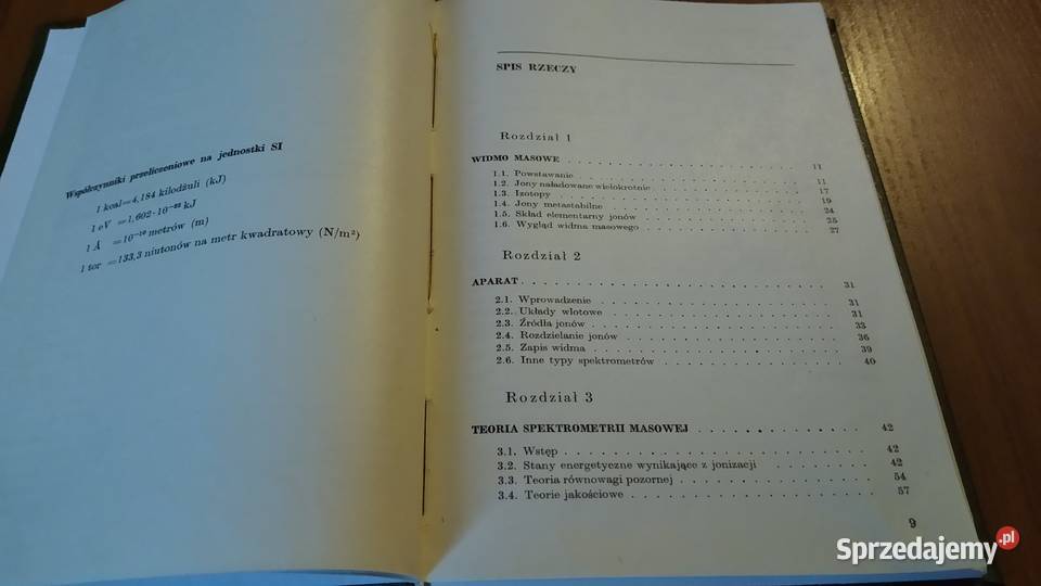 Spektrometria masowa w chemii organicznej twarda