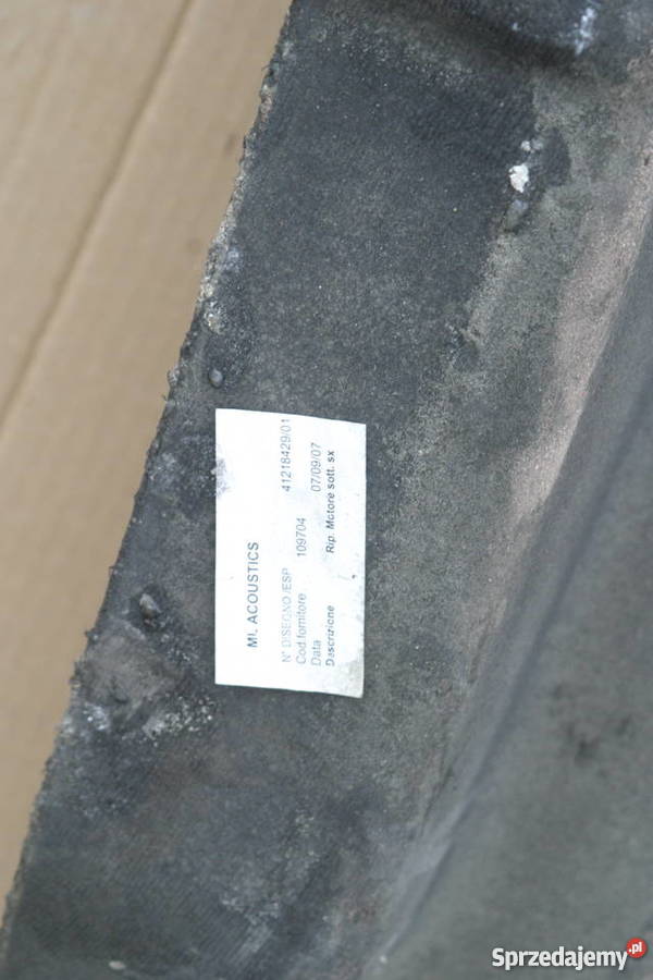 IVECO STRALIS EURO 5 OSŁONA EKOLOGIA WYGŁUSZENIE Karoseria Bieleń