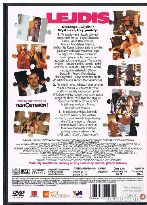 Lejdis Olszówka Różdżka Więckiewicz Adamczyk Kot Filmy