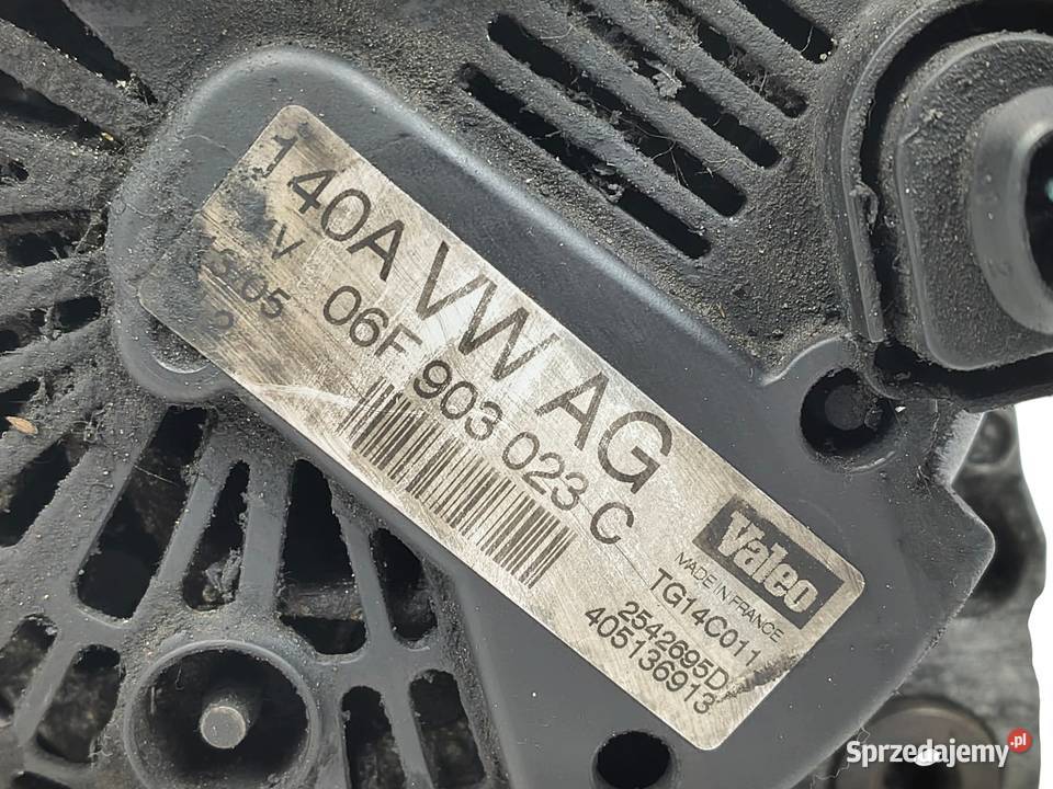 ALTERNATOR VW Eos Passat B6 Golf Seat Altea 19 Chełm