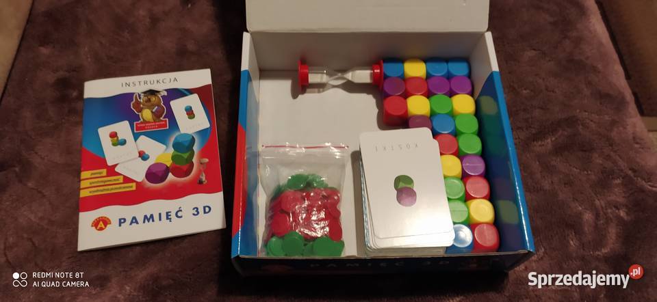 pamięć 3 d gra edukacyjna Poznań sprzedam