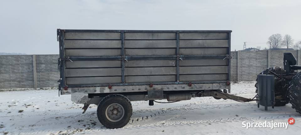 Przyczepa wywrotka 6 ton mazowieckie Brzezinki Stare