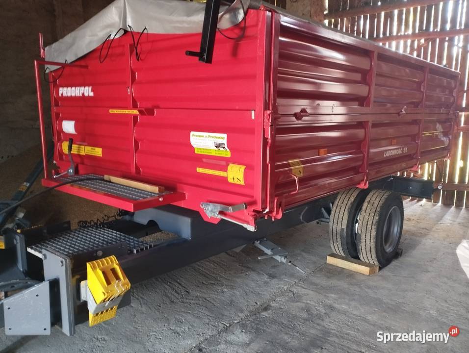Przyczepa wywrotka nieuszkodzony Radomsko