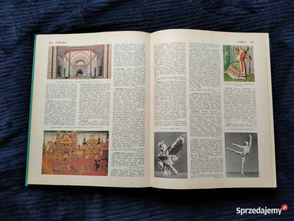 Encyklopedia światowego baletu Balet Książki naukowe i popularnonaukowe pomorskie Gdańsk