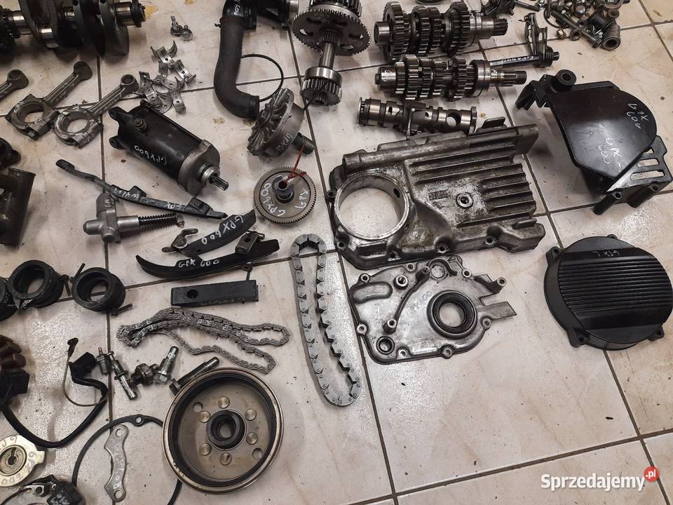 Kawasaki GPX 600 silnik części cylinder głowica Motoryzacja Jelenia Góra sprzedam