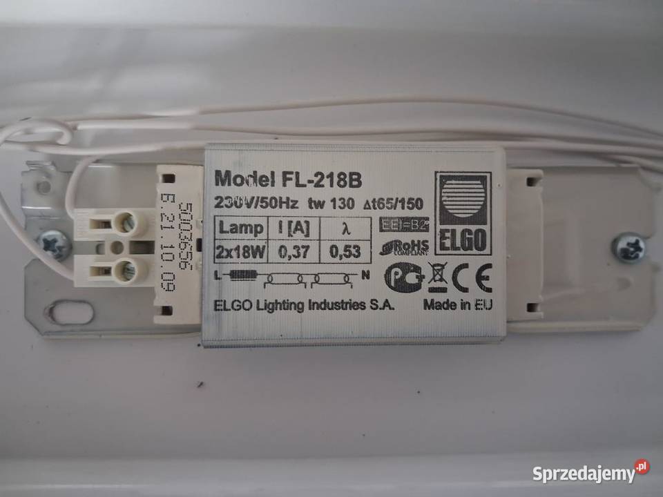 Oprawy rastrowe nt 4x18W firmy ELGO typ RASTRA Rzeszów
