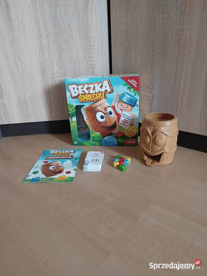Gra rodzinna zręcznościowa Beczka śmiechu Trefl zachodniopomorskie Szczecin sprzedam