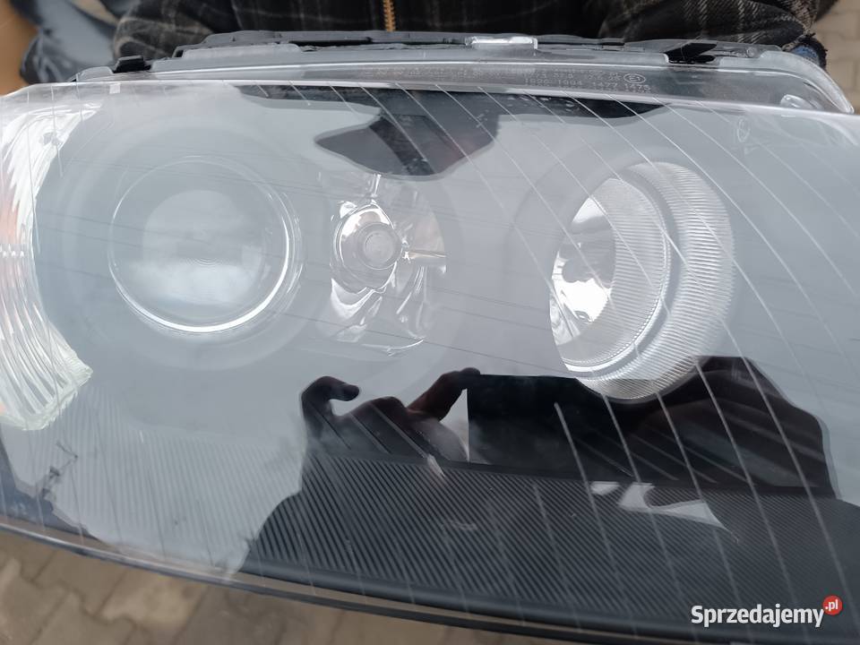 Audi A8 D3 Reflektory Przednie Bi Xenon ciemne Lampy przednie śląskie Częstochowa