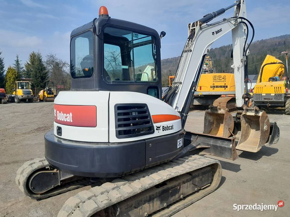 Koparka gąsienicowa Bobcat E50 2020r 1963mtg Maków Podhalański sprzedam