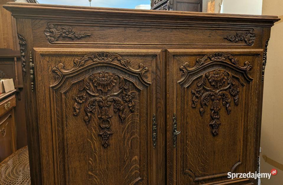 Dębowa komodaszafka ludwikowska sklep Dąbrowa Dąbrowa Górnicza