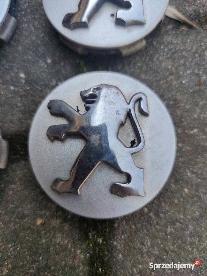 Kapselki dekielki Peugeot 4 średnica 60 mm lubelskie Lublin sprzedam