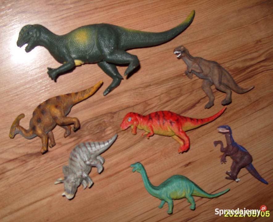 6 figurek Dinozaurów wielkopolskie Rawicz