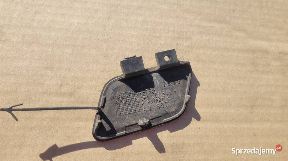 AUDI A3 8P LIFT 0812 ZAŚLEPKA HAKA ZDERZAKA śląskie