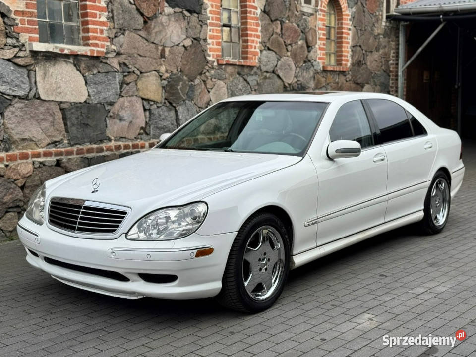 Mercedes S 600 Mercedes S 600 LONG Biały W12 365 Sulechów