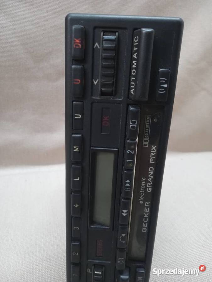 BECKER GRAND PRIX CASSETTE 761 Radio Samochodowe Łódź