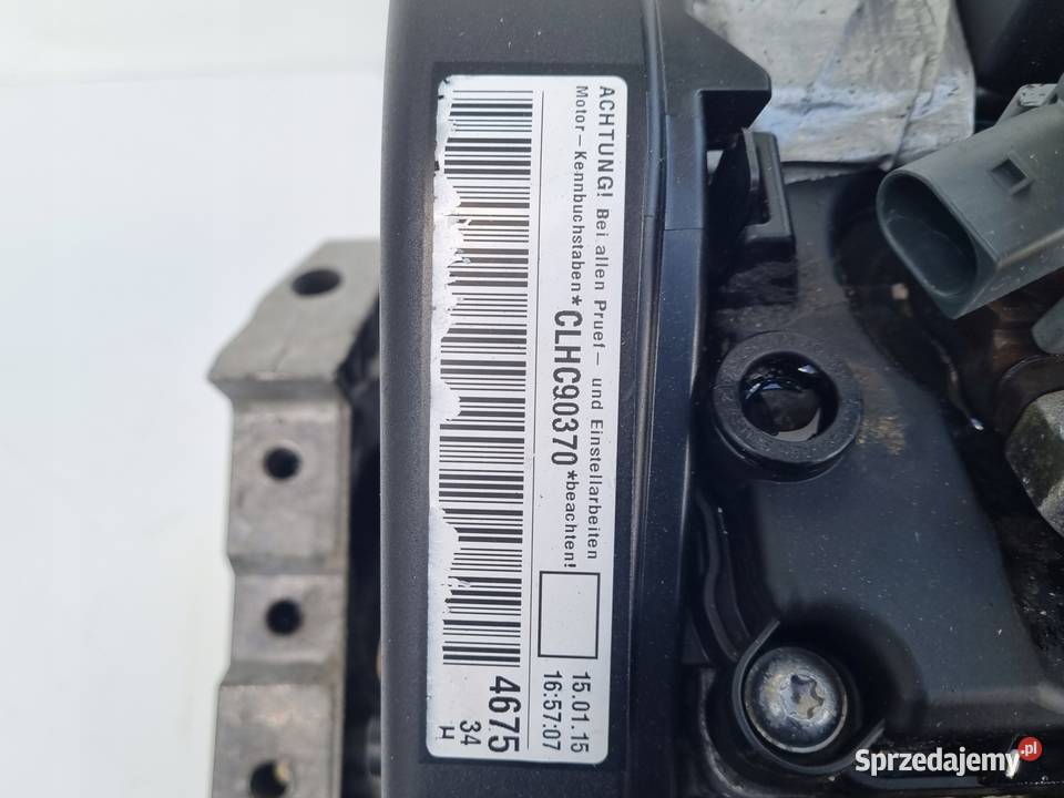 SILNIK VW Golf VII 16 TDI 105 ładnie pracuje 165 lubelskie Chełm