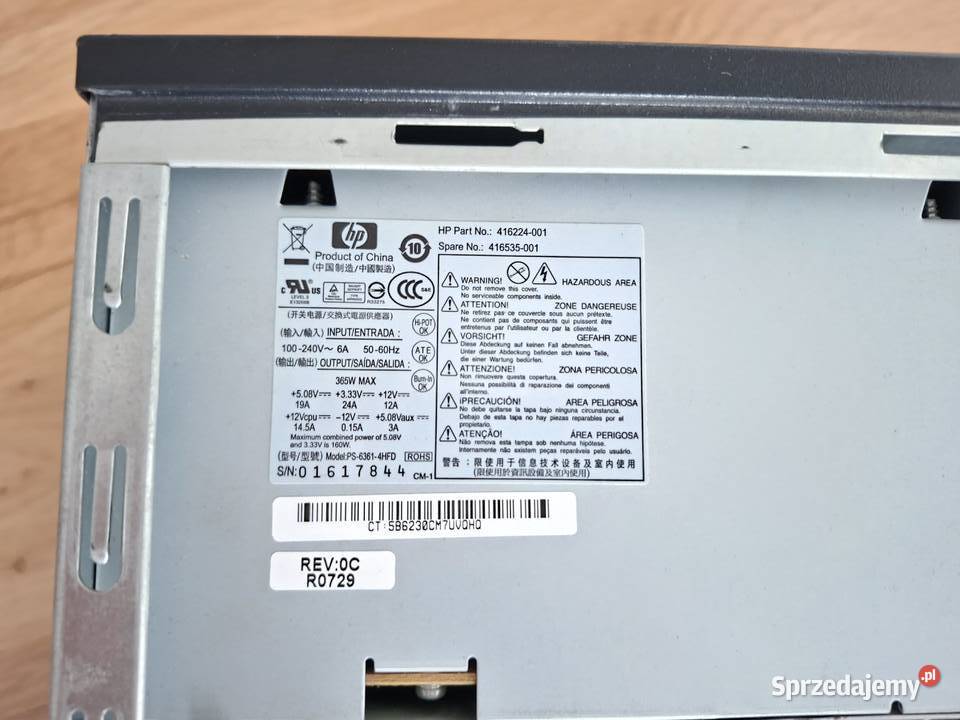 Komputer stacjonarny HP Intel Core 2 Duo 4GB RAM Kraków