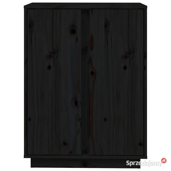 Szafka czarna 60x35x80 lite drewno sosnowe Meble Warszawa