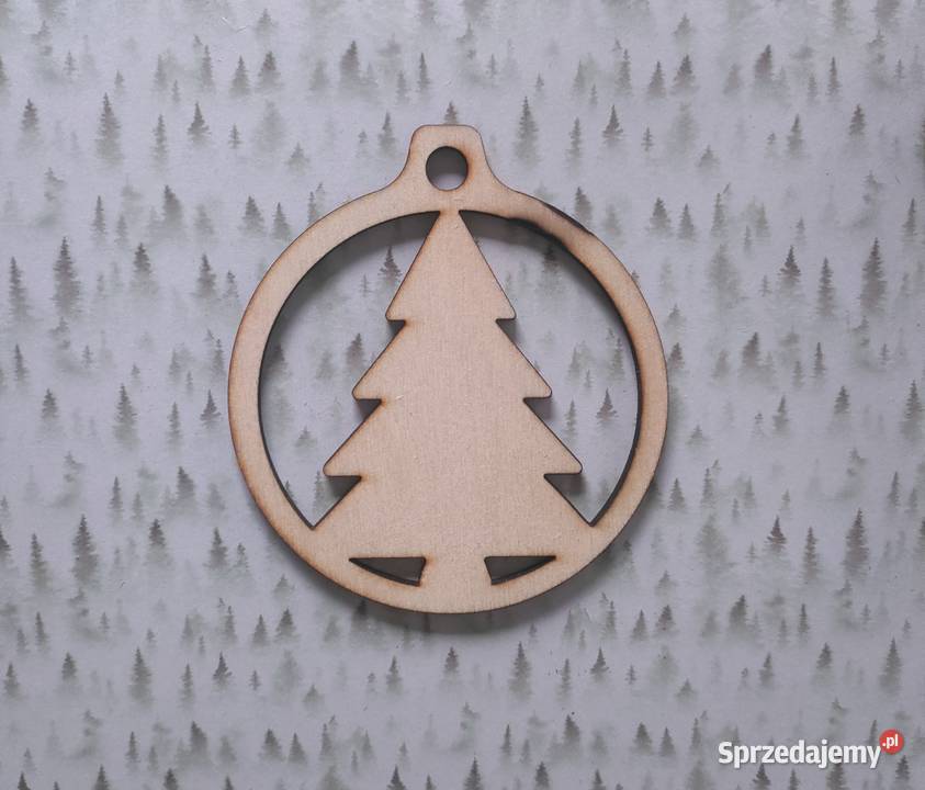 bombka sklejka 10 decoupage scrapbooking mod20 Tczew