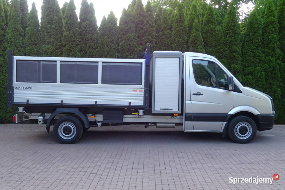 Volkswagen CRAFTER 20TDI 163 3 stronna wywrotka elektryczne lusterka Góra Kalwaria