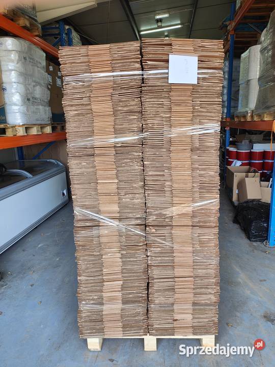 Karton klapowy stan do wysyłek Magazynowanie Będzin