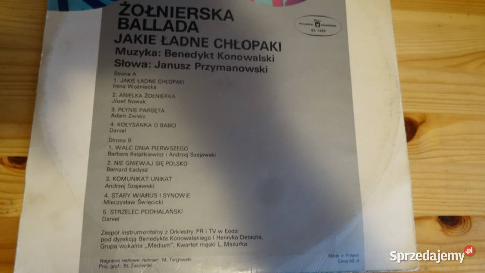 Archiwalne płyty winylowe Pawłów