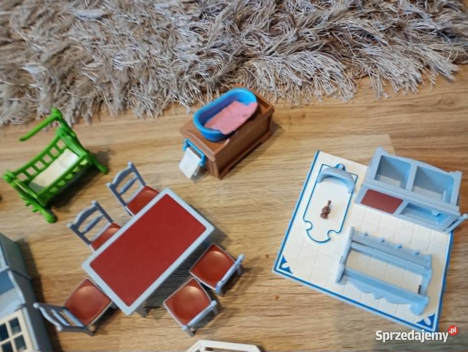 Playmobil zamek domek wiktorianski mebelki Wałbrzych