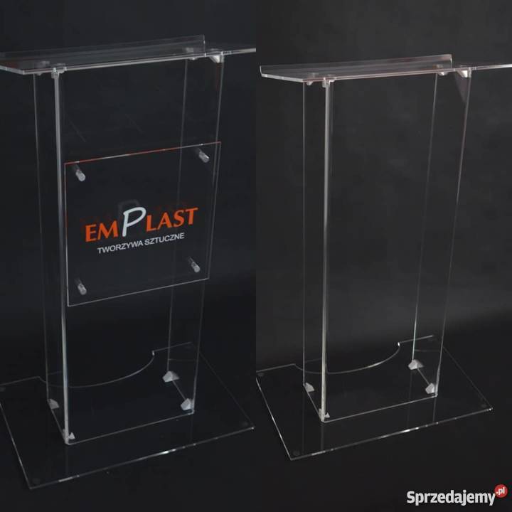 MÓWNICA pleksi NA WYMIAR różne modele PULPIT dolnośląskie