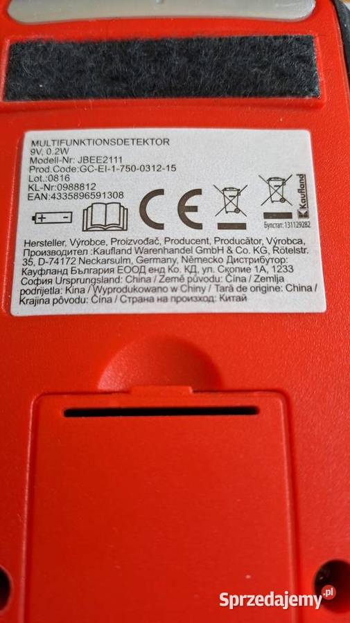 Detektor wielofunkcyjny JBEE2111 Bełchatów