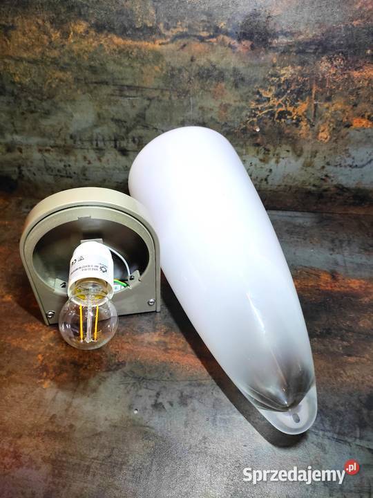 Kinkiety Włoskie Leucos Goccia szkło Murano Kalisz