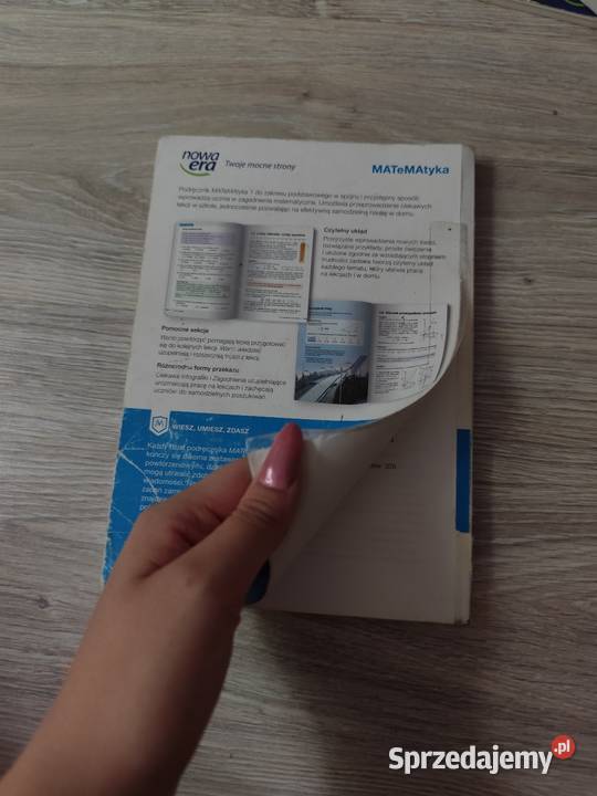Matematyka 1 tradycyjny podręcznik Podręczniki Kultura i Rozrywka lubelskie