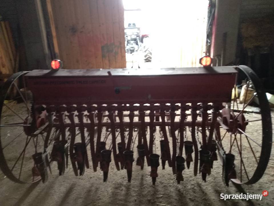 siewnik zbożowy konny Rolnictwo podlaskie Mońki
