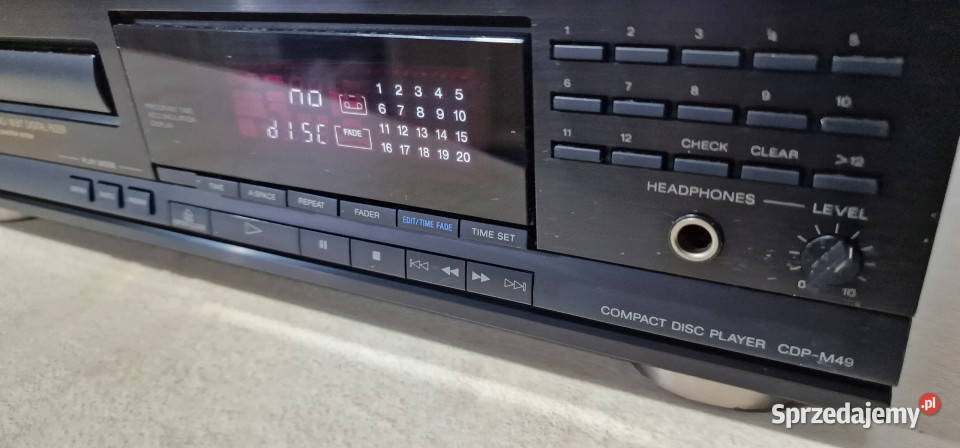 SONY odtwarzacz CD player CDP M49 CDPM49 wielkopolskie