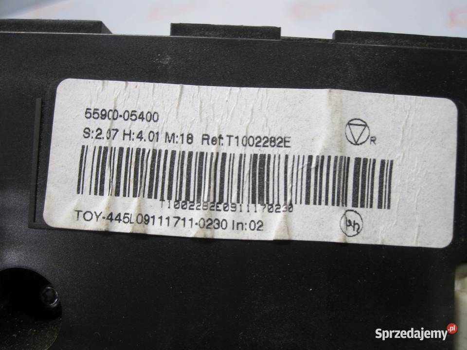 TOYOTA AVENSIS T27 III 10r panel klimatyzacji Kielce