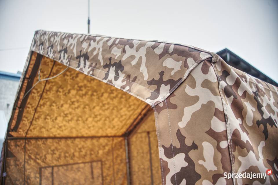 5x8x2m Wzmocniony Namiot terenowy techniczny Pozostałe Kraków
