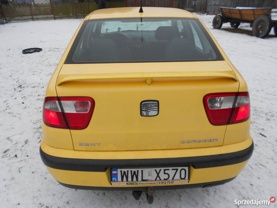 Seat Cordoba 14 MPI CD mazowieckie Poświętne