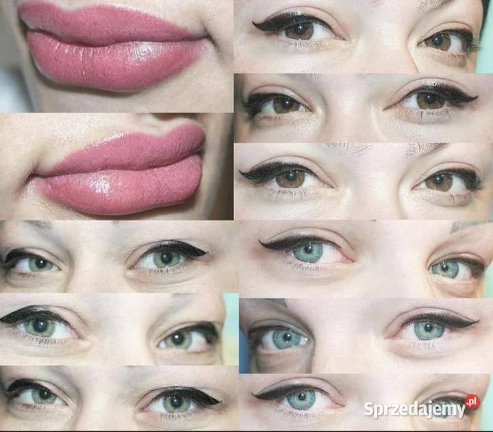 Permanentny makijaż tatuaż śląskie Częstochowa