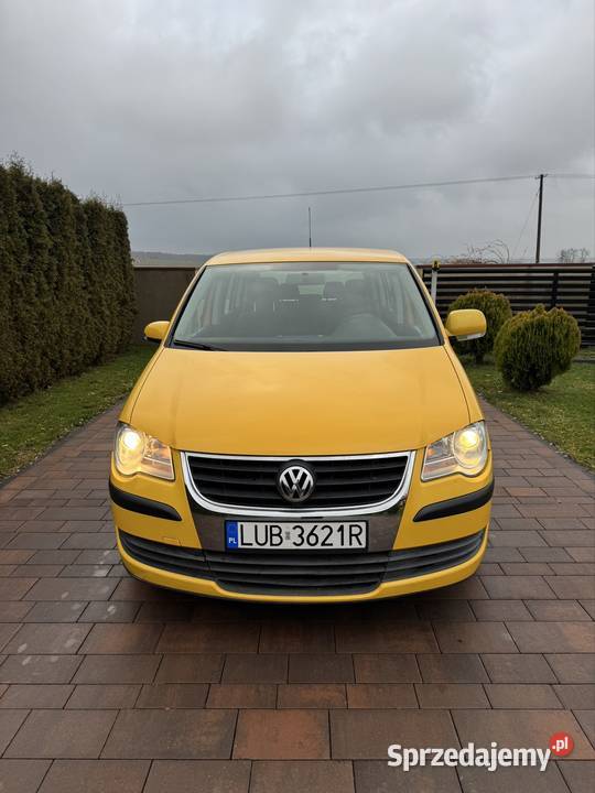 Volkswagen touran 19tdi 2009r polift 7osobowy Samochody osobowe Bychawa