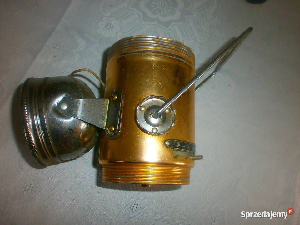 2 sztuki Stara latarka sygnalizacyjny i mosiężna Pozostałe Zielona Góra