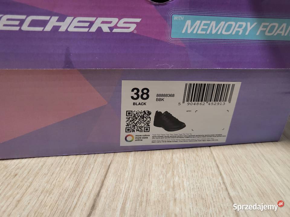 Buty Skechers DYNAMIGHT 20 czarne 38 inna Warszawa